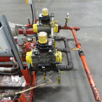 2Hp Alternating Stand By Liquid Transfer Pump Dispensing System 480V 3Ph