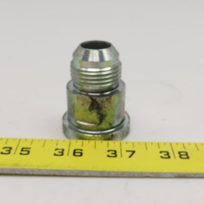 Eaton 1-1/2" SAE J518 Straight Flange x 3/4" Male JIC Flare Hydraulic Adaptor