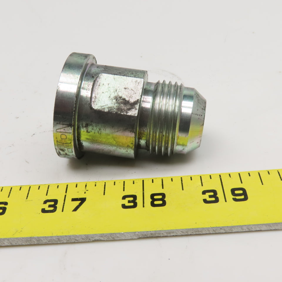 Eaton 1-1/2" SAE J518 Straight Flange x 3/4" Male JIC Flare Hydraulic Adaptor
