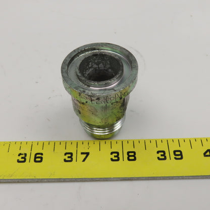 Eaton 1-1/2" SAE J518 Straight Flange x 3/4" Male JIC Flare Hydraulic Adaptor