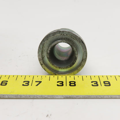 Eaton 1-1/2" SAE J518 Straight Flange x 3/4" Male JIC Flare Hydraulic Adaptor