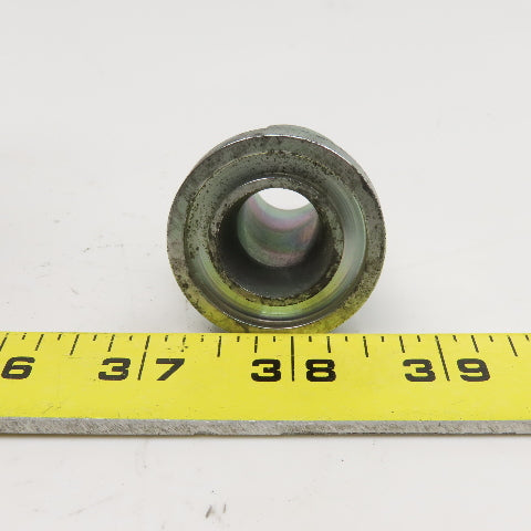 Eaton 1-1/2" SAE J518 Straight Flange x 3/4" Male JIC Flare Hydraulic Adaptor