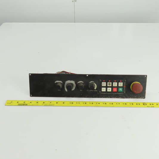 Chevalier Falcon FCL-1860A Lathe Turning Center Spindle Control Operator Panel