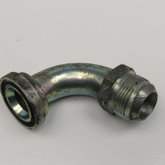 Eaton 1-3/4" SAE J518 Flange x 1" Male JIC Flare Elbow 90° Hydraulic Adaptor