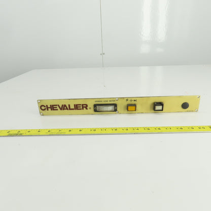 Chevalier Falcon FCL-1860A Spindle Load Meter Panel Board
