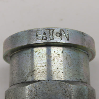 Eaton 2" SAE 61 Flange x 1-1/4" Male JIC Flare Straight Hydraulic Adaptor