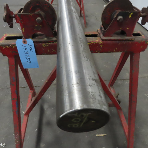 Stainless Steel 3" OD Solid Bar Stock 101" OAL Gold Paint
