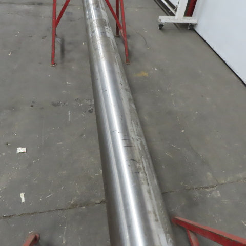 Stainless Steel 3" OD Solid Bar Stock 101" OAL Gold Paint