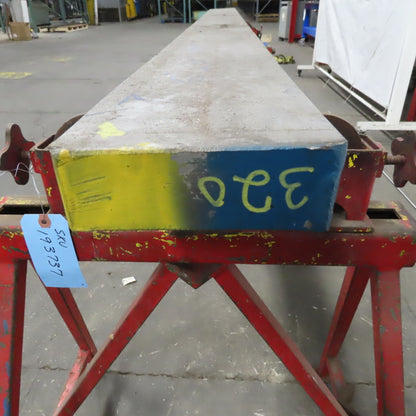 2" x 6"  Stainless Steel Rectangle Flat Bar Stock Grade 630 17-4  90" OAL