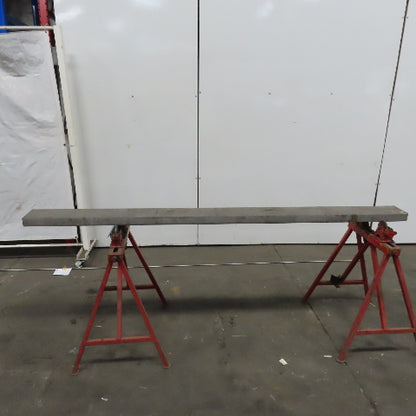 2" x 6"  Stainless Steel Rectangle Flat Bar Stock Grade 630 17-4  90" OAL