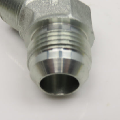 Eaton 3/4" NPT x 3/4" JIC Flare Male Steel Hydraulic Elbow Fitting 45°