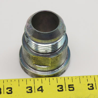 Eaton 1-3/4" SAE J518 Straight Flange x 1" Male JIC Flare Hydraulic Adaptor