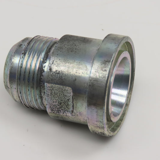 Eaton 1-3/4" SAE J518 Straight Flange x 1" Male JIC Flare Hydraulic Adaptor