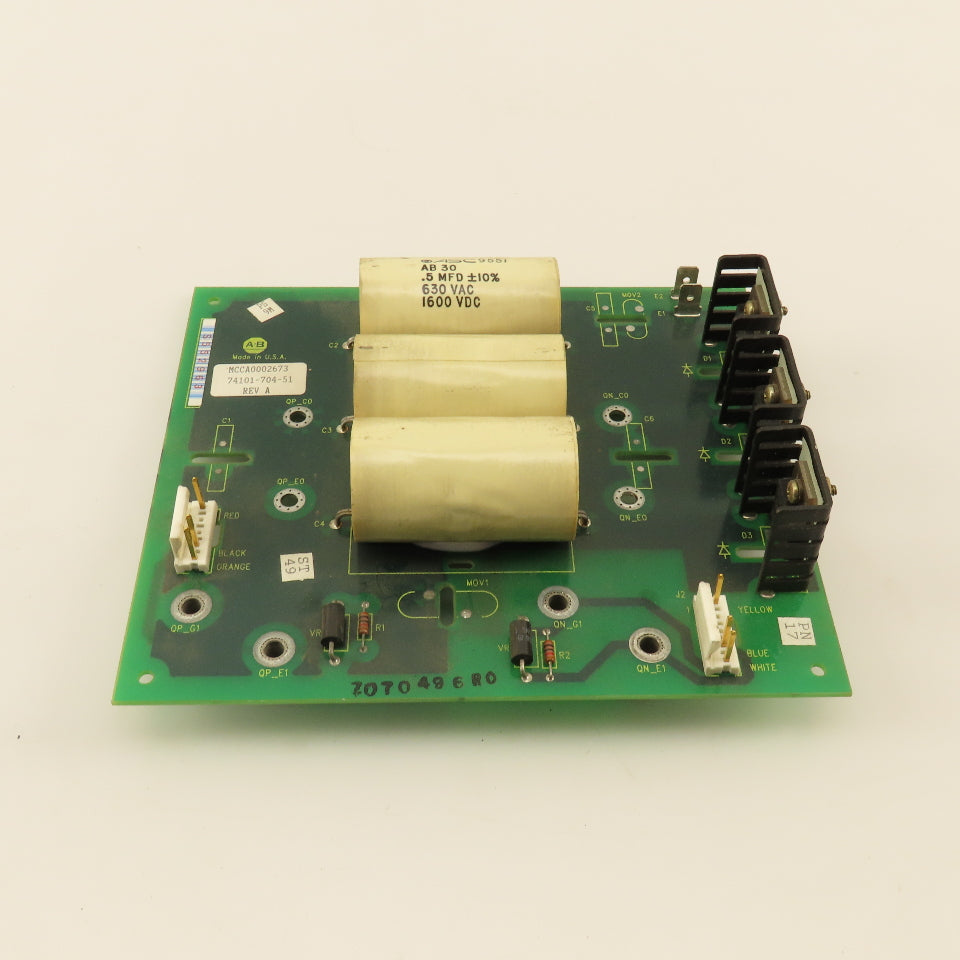 Allen Bradley 74101-704-51 Rev A Drive Inverter Snubber Board