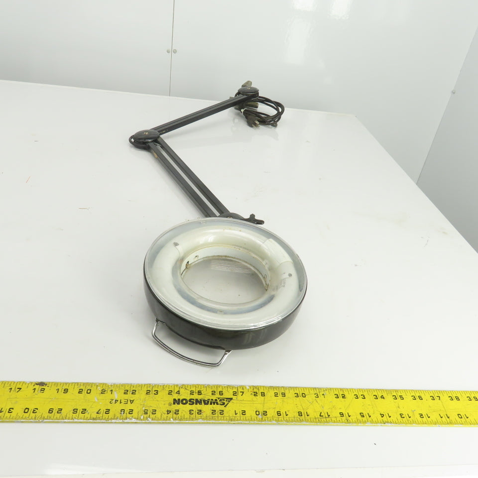 Prolite EM64-2-B Magnifier Lamp W/38" Articulating Arm 120VAC 60HZ 22W