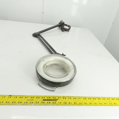 Prolite EM64-2-B Magnifier Lamp W/38" Articulating Arm 120VAC 60HZ 22W