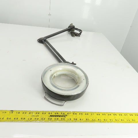 Prolite EM64-2-B Magnifier Lamp W/38" Articulating Arm 120VAC 60HZ 22W