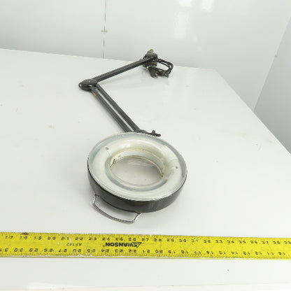 Prolite EM64-2-B Magnifier Lamp W/38" Articulating Arm 120VAC 60HZ 22W