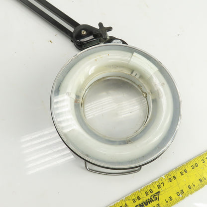 Prolite EM64-2-B Magnifier Lamp W/38" Articulating Arm 120VAC 60HZ 22W