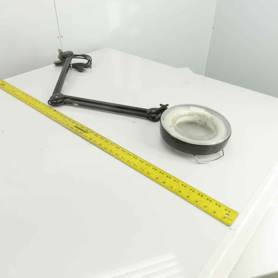 Prolite EM64-2-B Magnifier Lamp W/38" Articulating Arm 120VAC 60HZ 22W