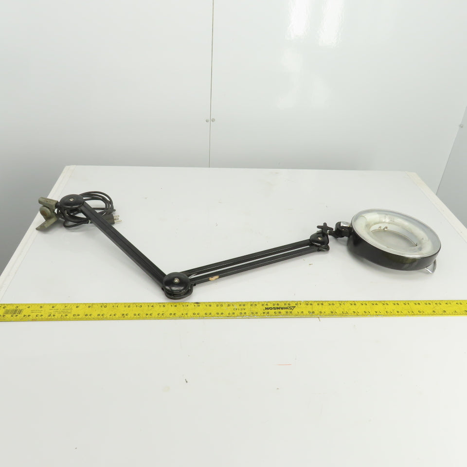 Prolite EM64-2-B Magnifier Lamp W/38" Articulating Arm 120VAC 60HZ 22W