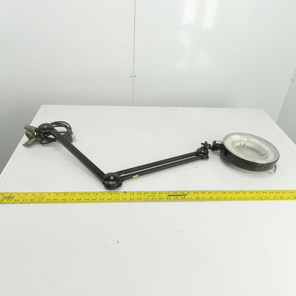 Prolite EM64-2-B Magnifier Lamp W/38" Articulating Arm 120VAC 60HZ 22W