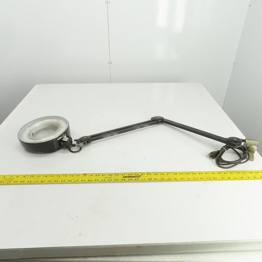 Prolite EM64-2-B Magnifier Lamp W/38" Articulating Arm 120VAC 60HZ 22W