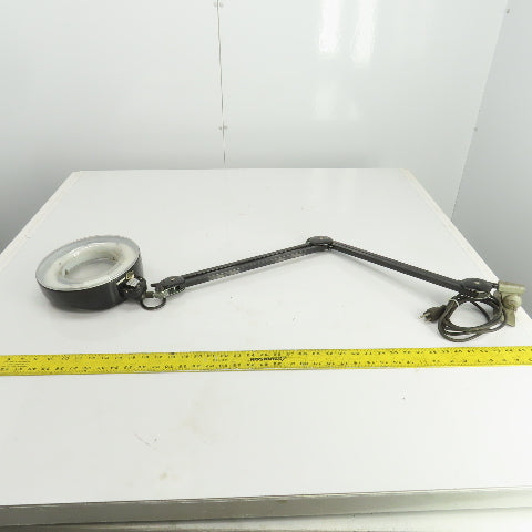 Prolite EM64-2-B Magnifier Lamp W/38" Articulating Arm 120VAC 60HZ 22W