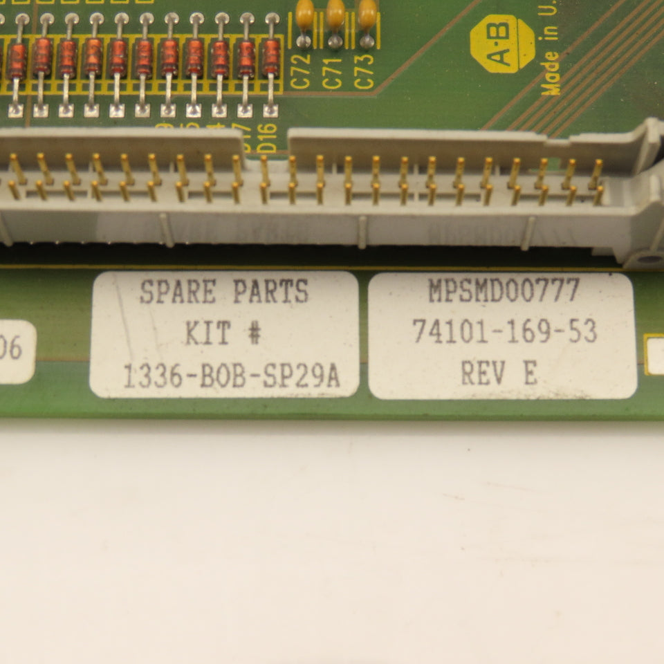 Allen Bradley 74101-169-53 Circuit Board Rev E