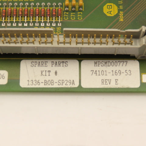 Allen Bradley 74101-169-53 Circuit Board Rev E
