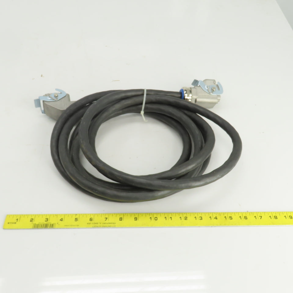 Dyden E91337 HW1270998-5N Robot Cable 2464 300V w/Molex 40 Pin Connectors 16'OAL