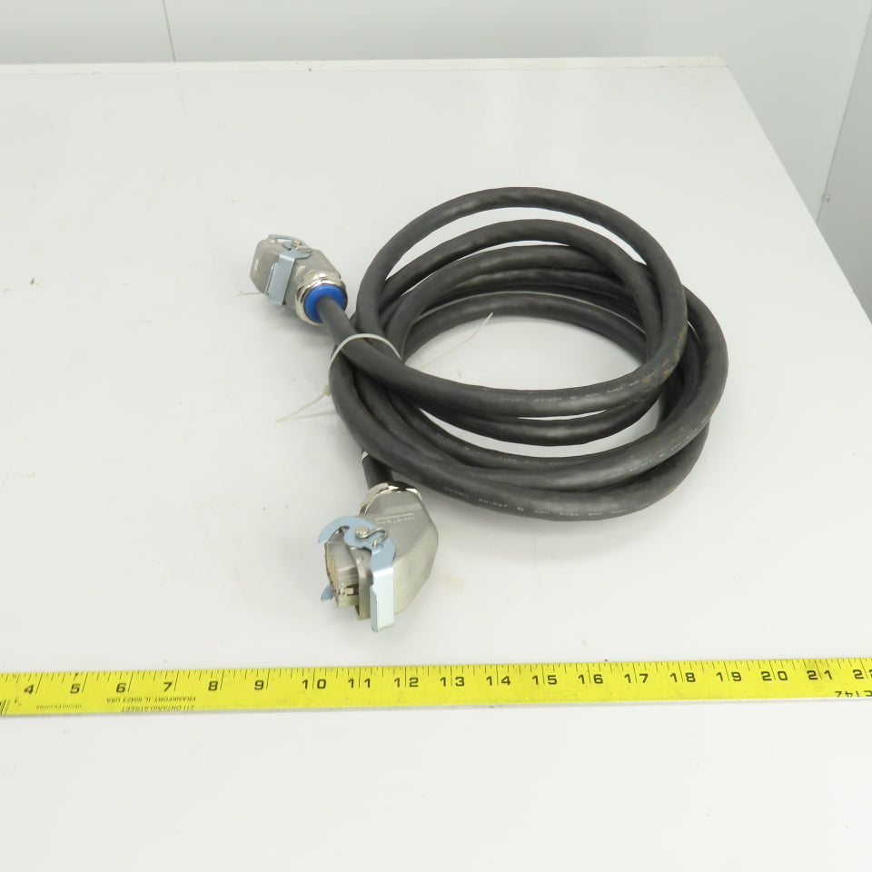 Dyden E91337 HW1270998-5N Robot Cable 2464 300V w/Molex 40 Pin Connectors 16'OAL