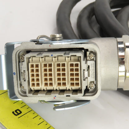 Dyden E91337 HW1270998-5N Robot Cable 2464 300V w/Molex 40 Pin Connectors 16'OAL