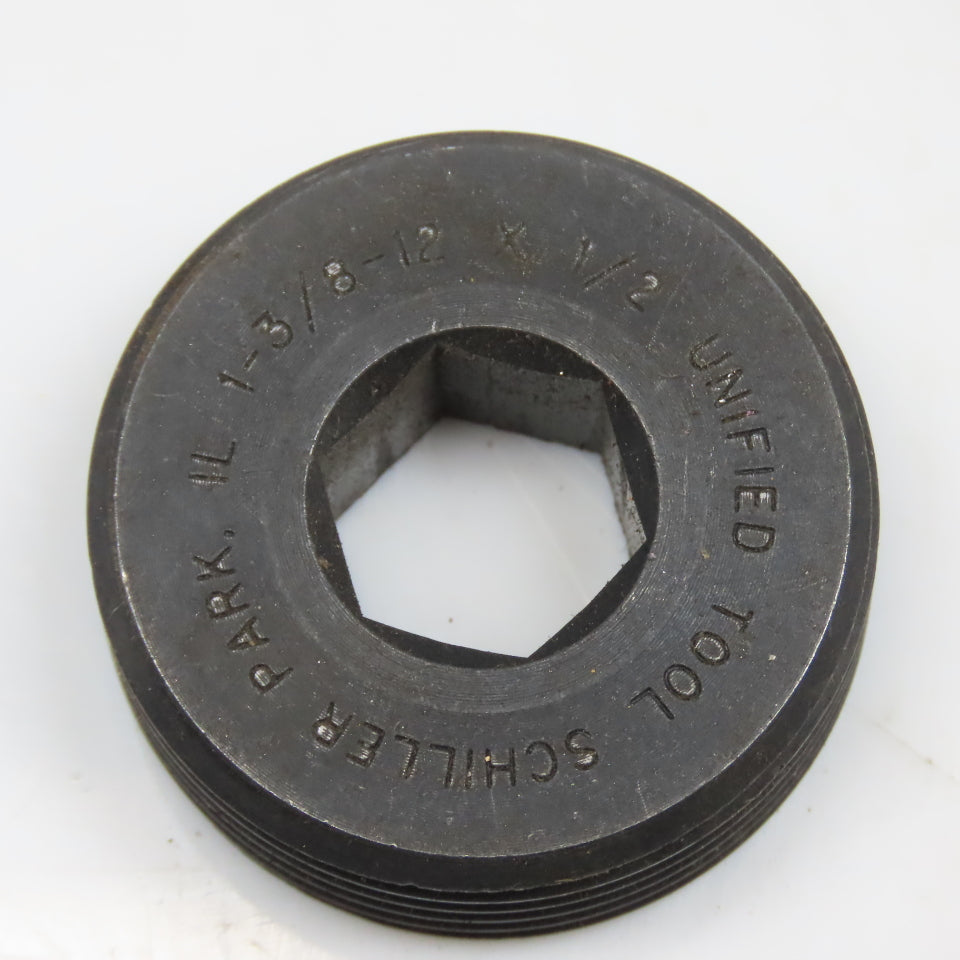 Unified Tool 1-3/8"-12 x 1/2" Threaded Insert Hex Drive