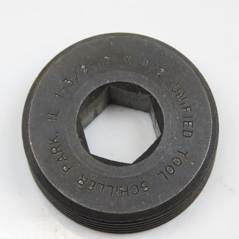 Unified Tool 1-3/8"-12 x 1/2" Threaded Insert Hex Drive