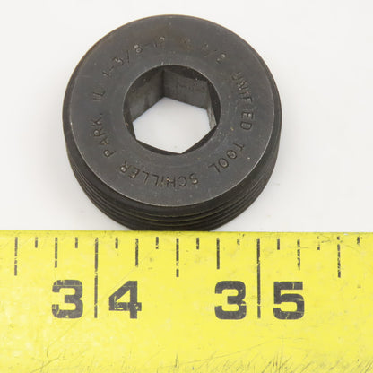 Unified Tool 1-3/8"-12 x 1/2" Threaded Insert Hex Drive