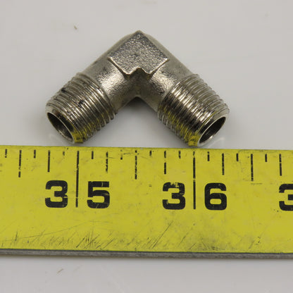 1/4"-19 BSPT  (-4) Stainless Steel Hydraulic Elbow 90-?