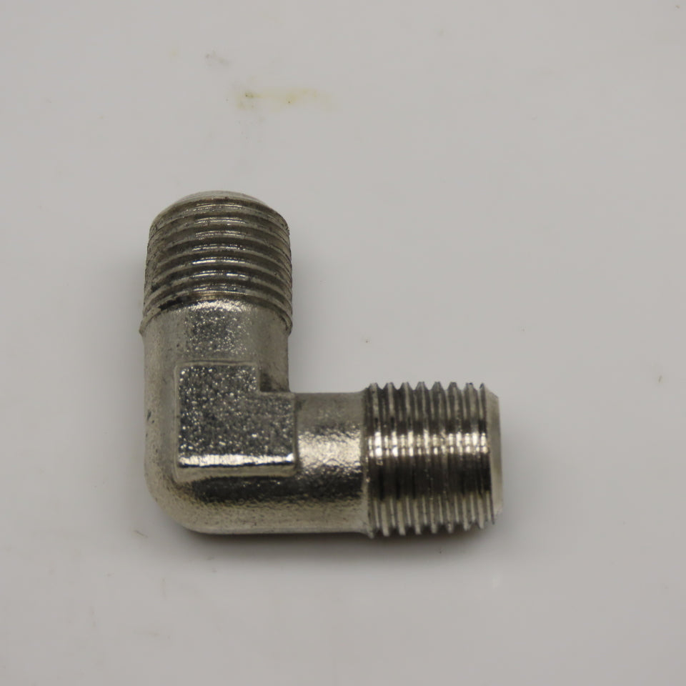1/4"-19 BSPT  (-4) Stainless Steel Hydraulic Elbow 90-?