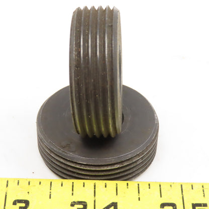 1-1/2" x 1/2" Threaded Insert Spacer Lot Of 2