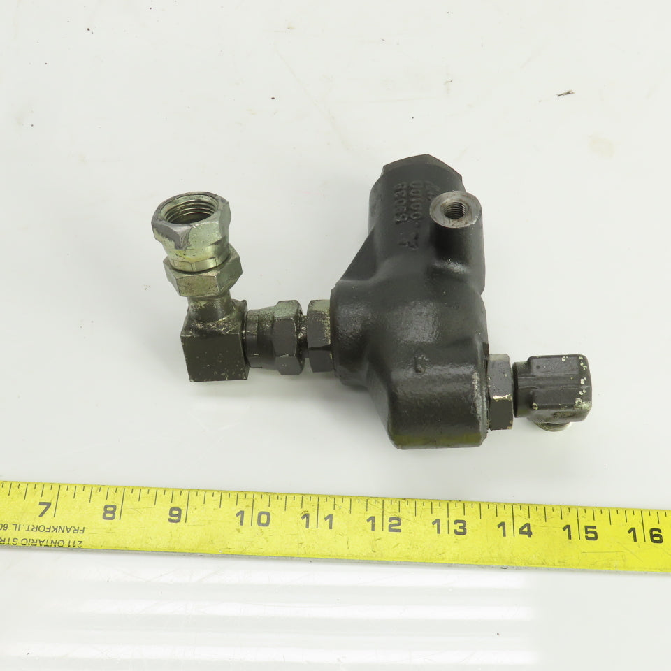 Caterpillar 59038-00100-U7 Adjustable Hydraulic Flow Valve From A Model EP20KT
