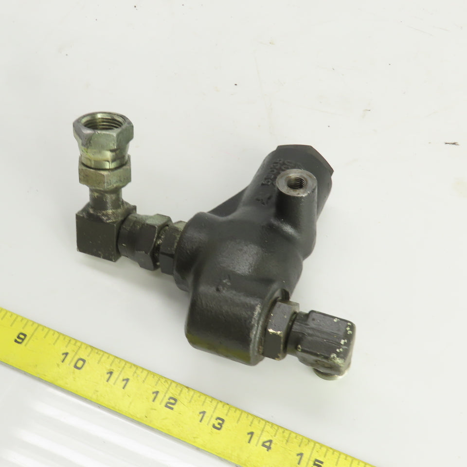 Caterpillar 59038-00100-U7 Adjustable Hydraulic Flow Valve From A Model EP20KT