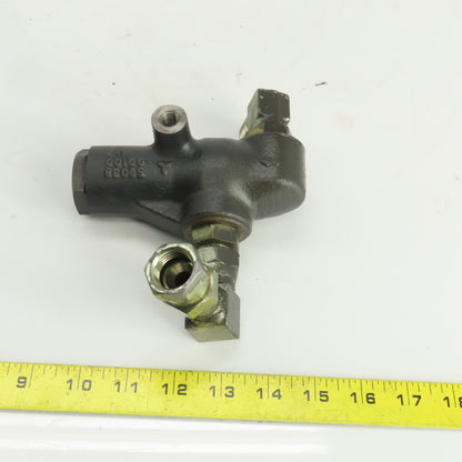 Caterpillar 59038-00100-U7 Adjustable Hydraulic Flow Valve From A Model EP20KT