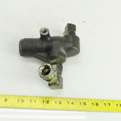 Caterpillar 59038-00100-U7 Adjustable Hydraulic Flow Valve From A Model EP20KT