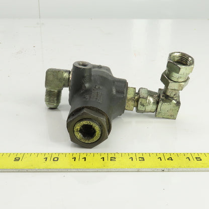 Caterpillar 59038-00100-U7 Adjustable Hydraulic Flow Valve From A Model EP20KT