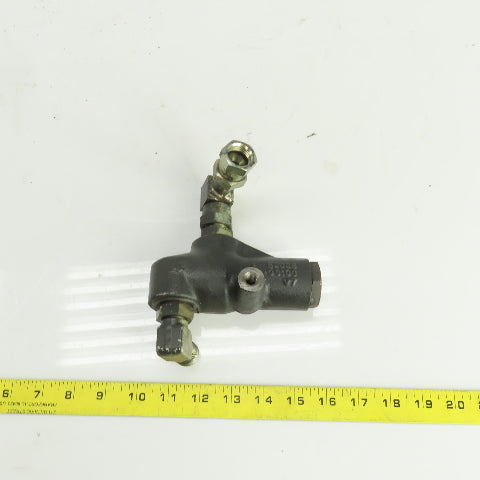 Caterpillar 59038-00100-U7 Adjustable Hydraulic Flow Valve From A Model EP20KT