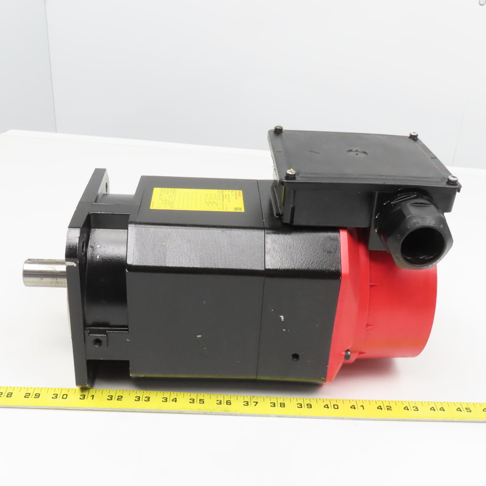 Fanuc A06B-0752-B100 200-230V 50/60Hz 4 Pole 3Ph 8000RPM MAX AC Servo Motor