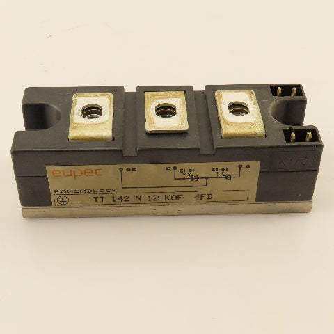 Eupec TT142N12K0F Thyristor Power Block 4FD