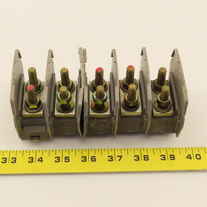 Entrelec 5143-M70/31FF High Current Rail Power Terminal 600V 200A Lot of 5
