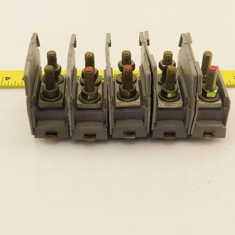 Entrelec 5143-M70/31FF High Current Rail Power Terminal 600V 200A Lot of 5