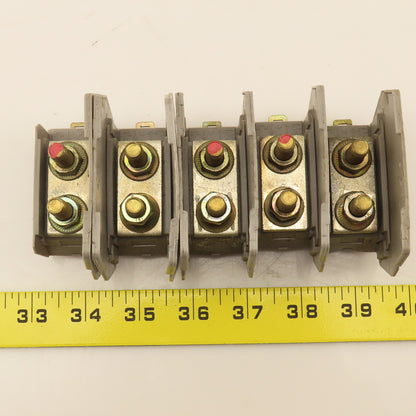 Entrelec 5143-M70/31FF High Current Rail Power Terminal 600V 200A Lot of 5